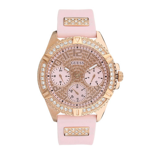 GUESS Ladies Sparkling Pink Limited Edition Watch
