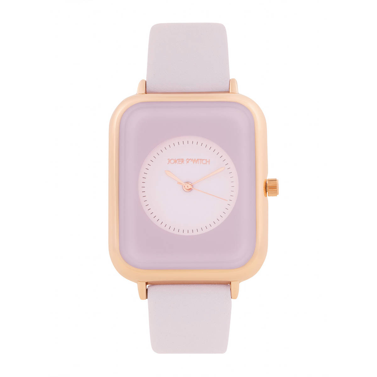 Joker & Witch Women Utopia Purple Dial Lavender PU Strap Watch (AMWW1013) (M)