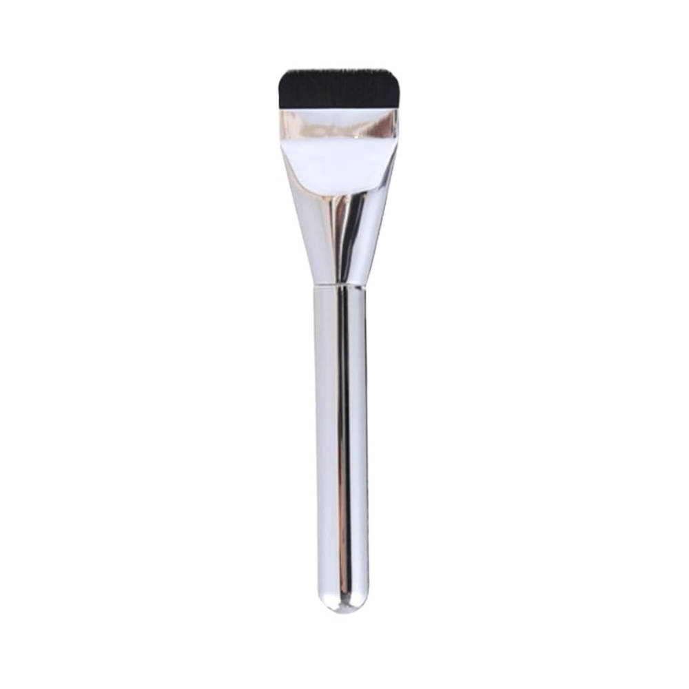 Kazarmaa Face Makeup Brush With Silver Handle