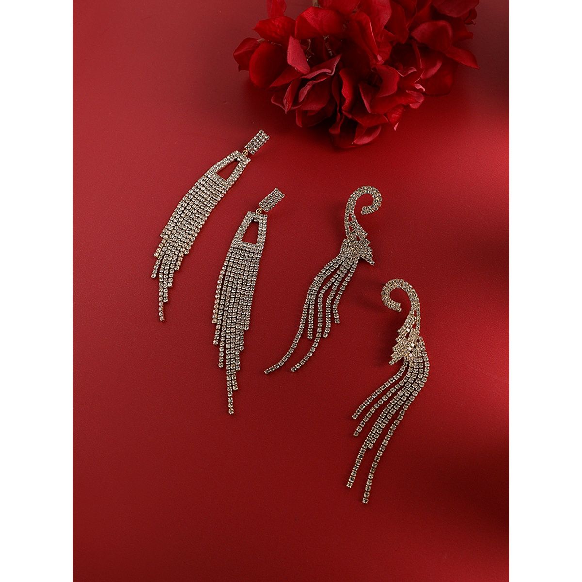 Buy Non Pierced Earrings With Tassel Invisible Clip on Earrings Online in  India  Etsy