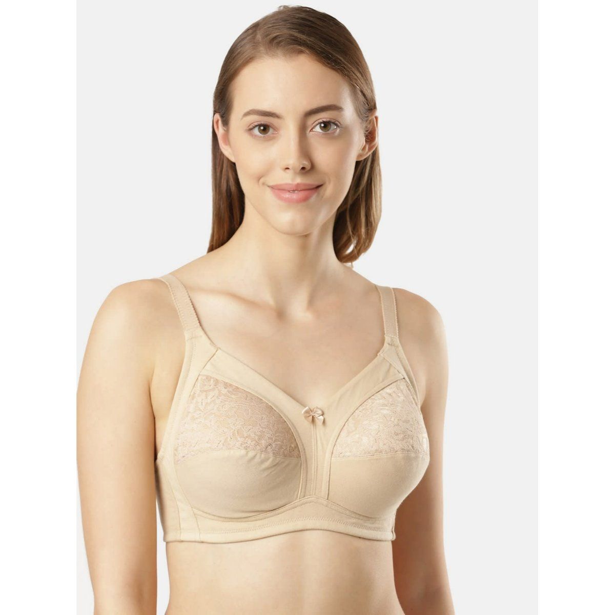 Jockey Es14 Women's Wirefree Non Padded Full Coverage Plus Size Bra