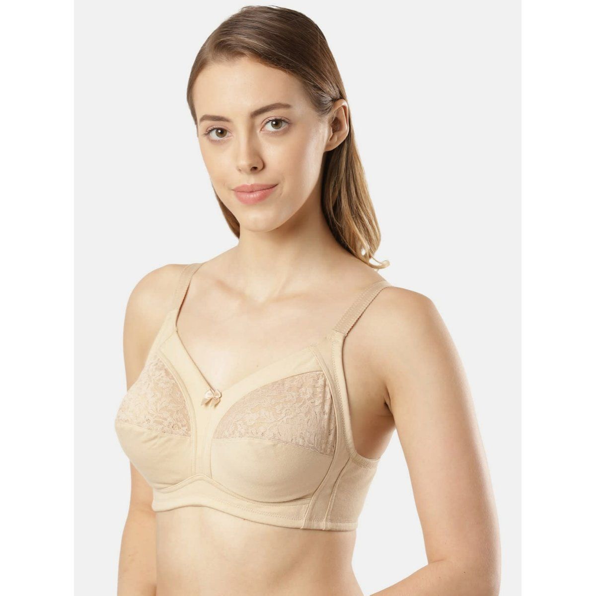 Jockey Es14 Women's Wirefree Non Padded Full Coverage Plus Size Bra