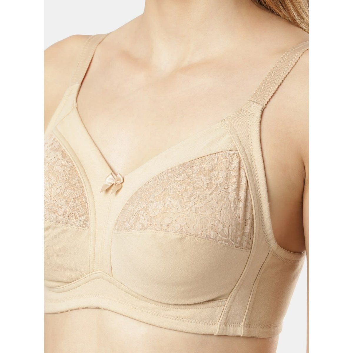 Jockey Es14 Women's Wirefree Non Padded Full Coverage Plus Size Bra