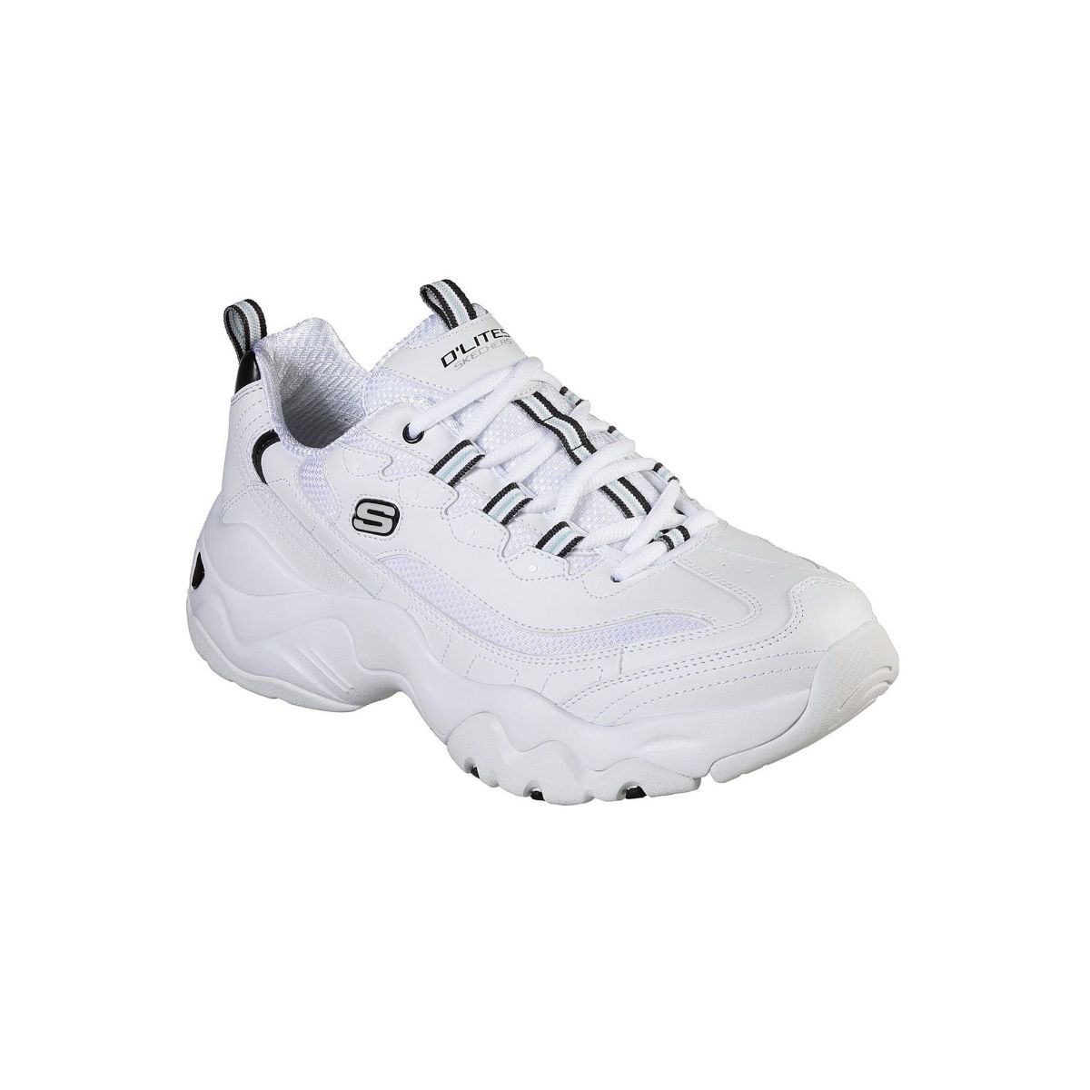 Skechers d'lites 3 homme blanche on sale