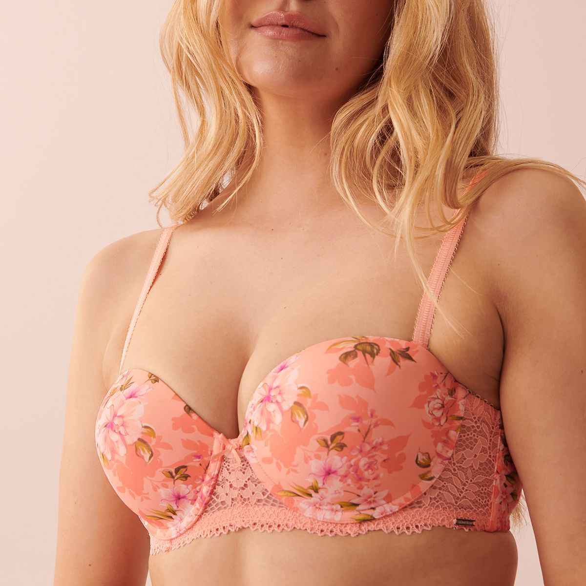 La Vie En Rose Push Up Strapless Demi Bra Buy La Vie En Rose Push Up