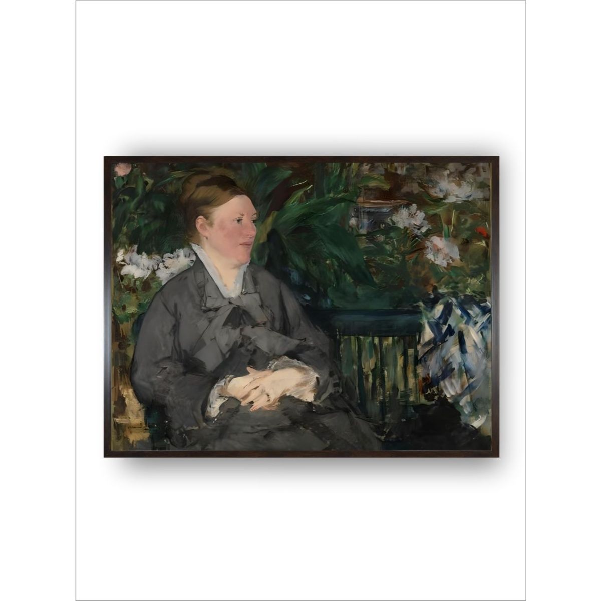 Buy The Art House Madame in the Conservatory, 1879 (Oil on Canvas