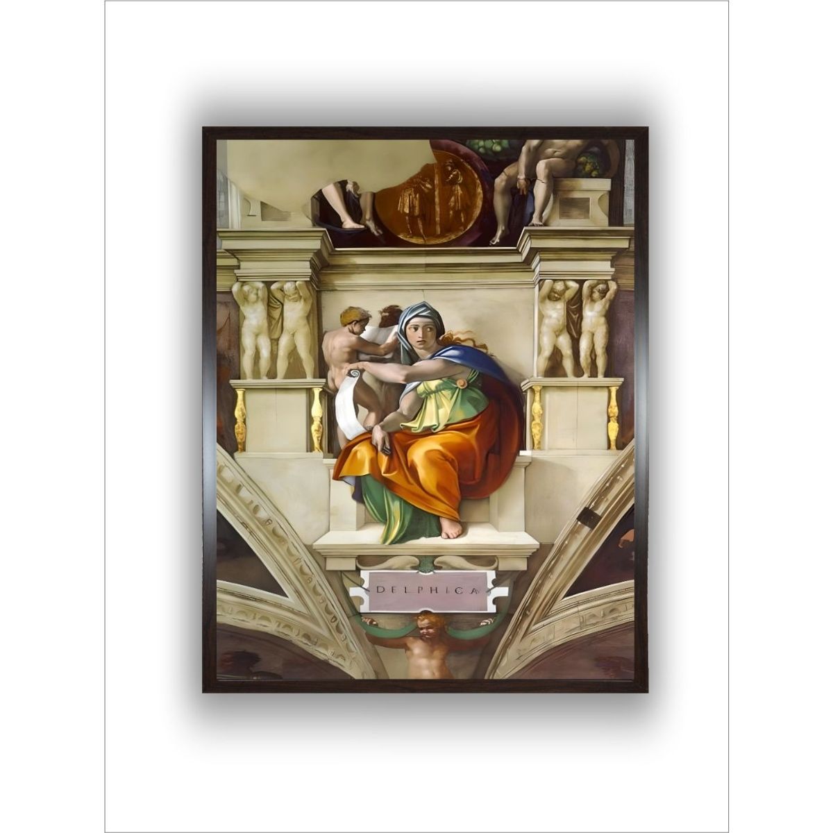 Buy The Art House The Delphic Sibyl (Sistine Chapel Ceiling in the ...