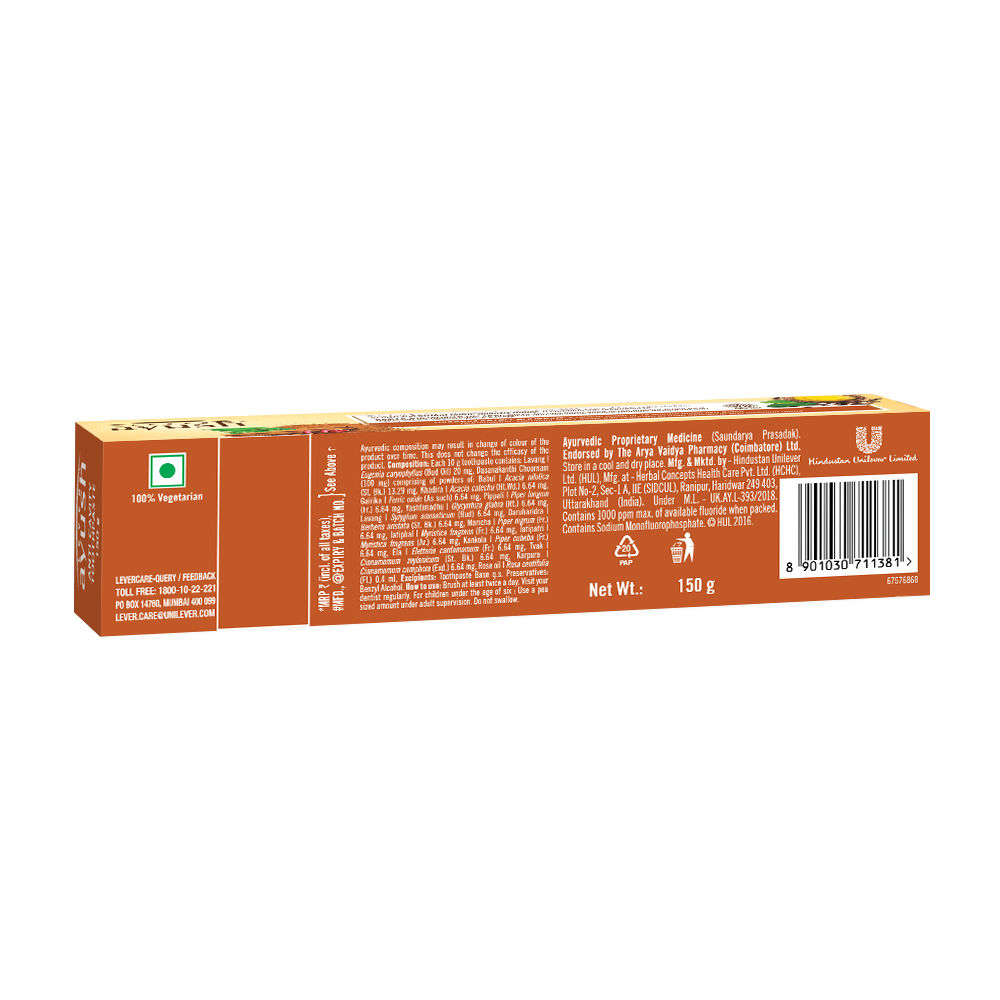 lever ayush toothpaste review