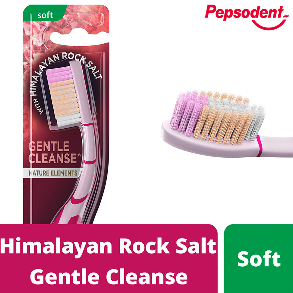 Pepsodent Himalayan Rock Salt Gentle Cleanse Tooth Brush Soft