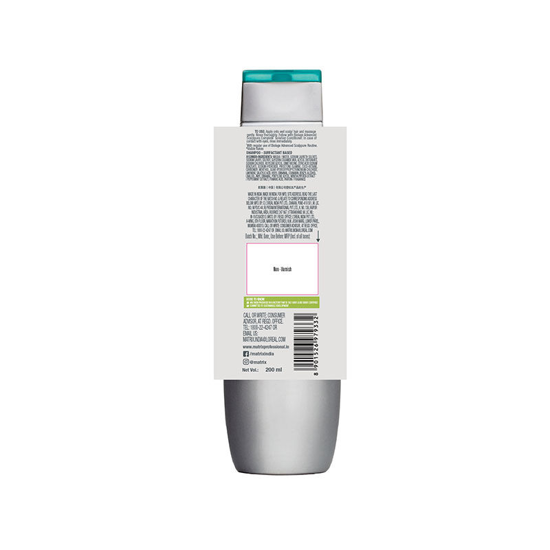 Matrix Biolage Advanced Scalppure AntiDandruff Shampoo Buy Matrix Biolage Advanced Scalppure