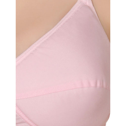 Buy Bodycare Cotton Coral, Pink Color Bra 5543COPI (Pack of 2) Online