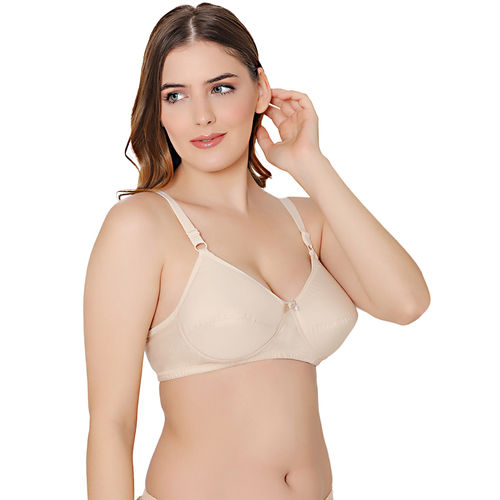 Buy Bodycare Pack of 3 Premium Padded Bra In Skin Colour online