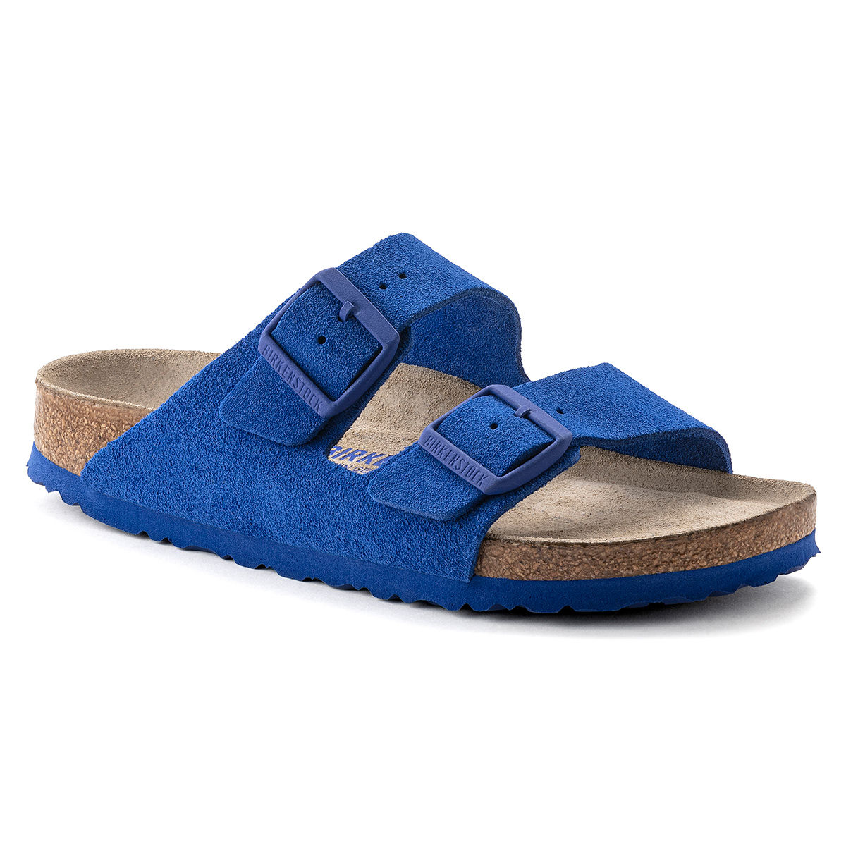 Birkenstock Arizona Soft Footbed Ultra Blue Narrow Unisex Sliders EURO 39