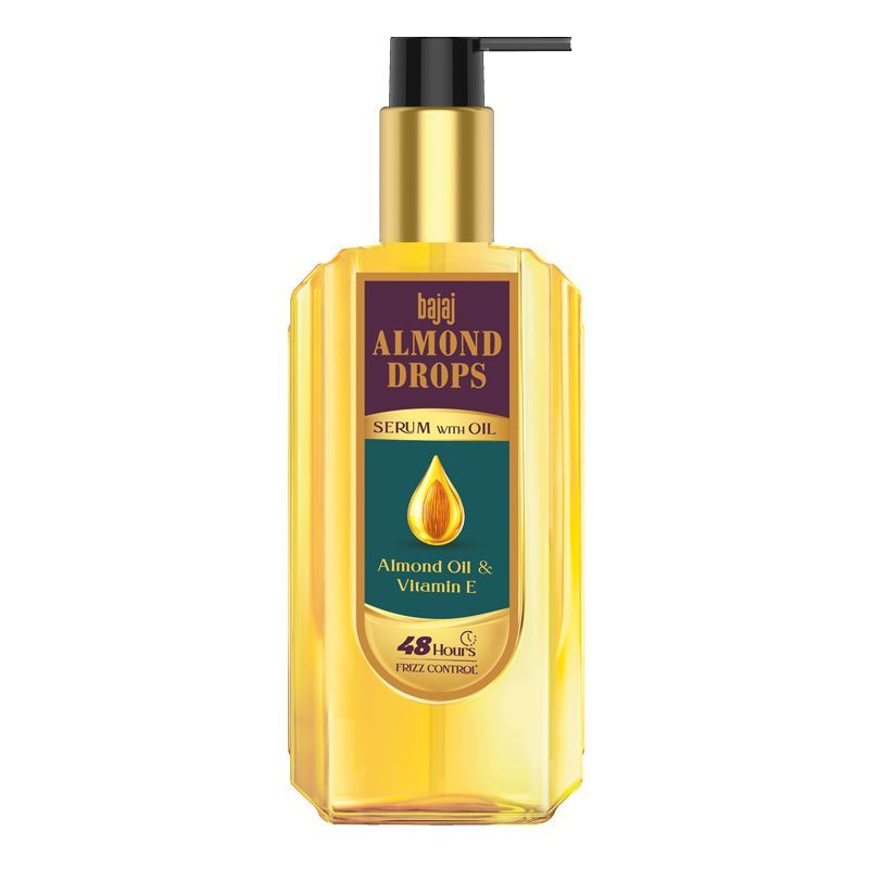 Bajaj Almond Drops Serum With Oil For Hair With Almond Oil & Vitamin E: Buy Bajaj Almond Drops Serum With Oil For Hair With Almond Oil & Vitamin E Online at Best Bajaj Almond Drops Serum With Oil For Hair With Almond Oil & Vitamin E: Buy Bajaj Almond Drops Serum With Oil For Hair With Almond Oil & Vitamin E Online at Best