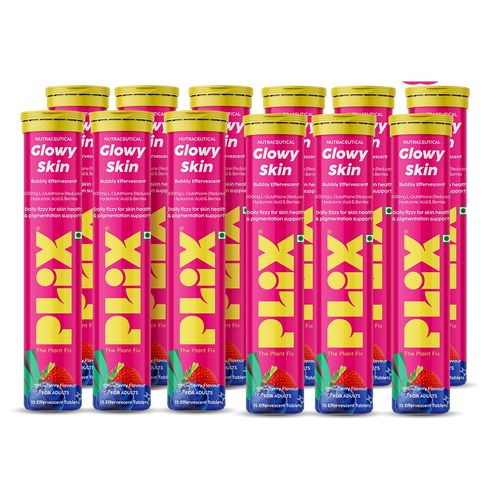 glutathione plix Buy Glowy Skin Effervescent Tablet - Lemon Flavour Online at Best Price plix glutathione tablets dosage PLIX
