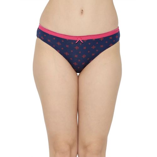 Mid Rise Medium Coverage Solid and Printed Cotton Stretch Brief
