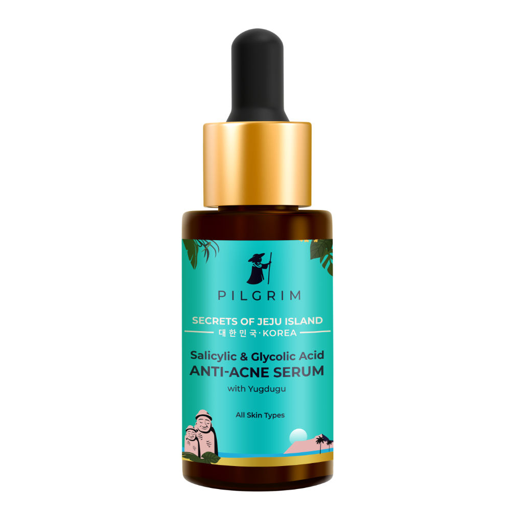 Pilgrim Salicylic & Glycolic Acid Anti Acne Serum Reviews Online | Nykaa