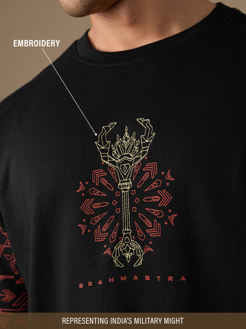 Buy The Souled Store Freedom: Brahmastra Men Oversized T-Shirts Online