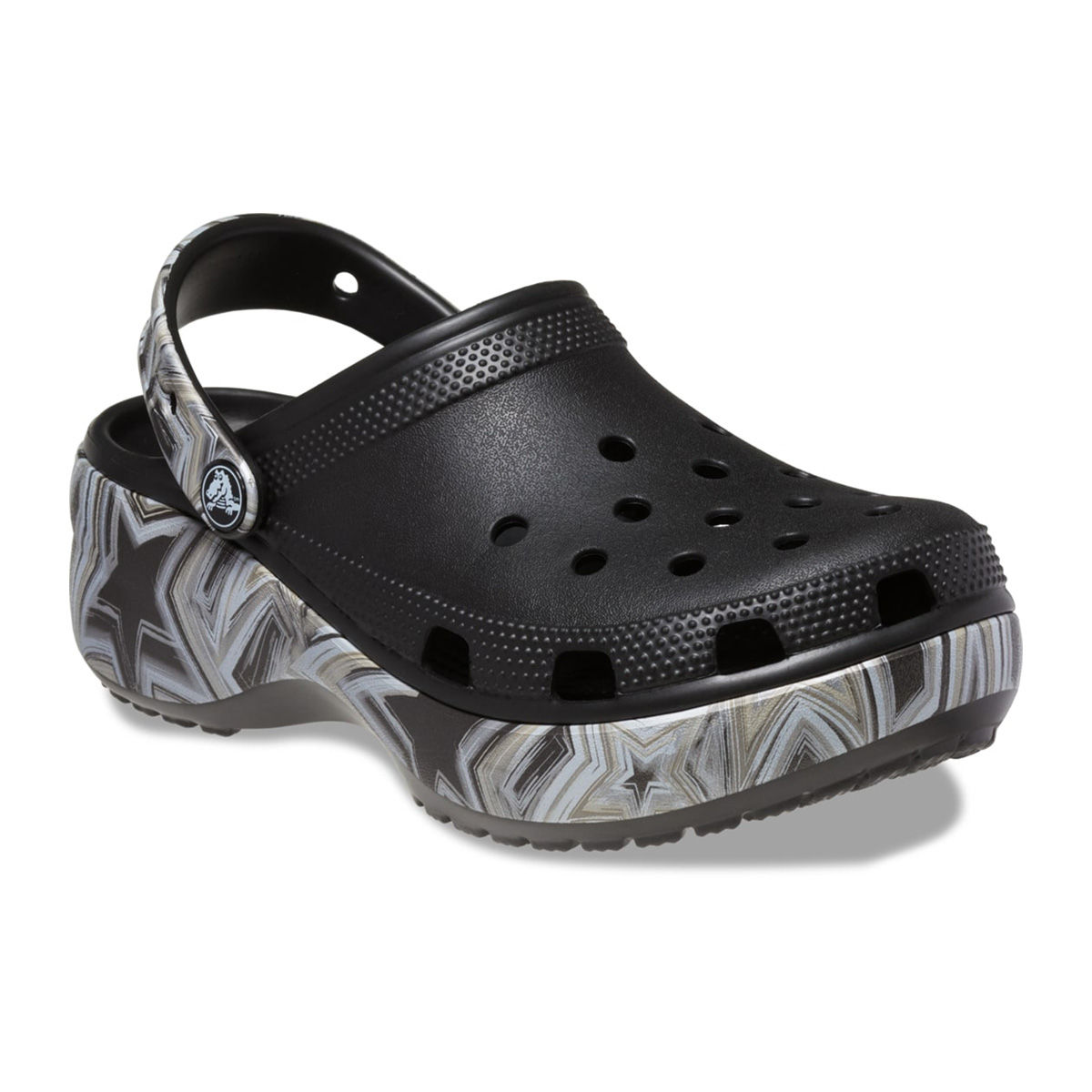 Buy Crocs Classic Black Womens Solid Clog Online