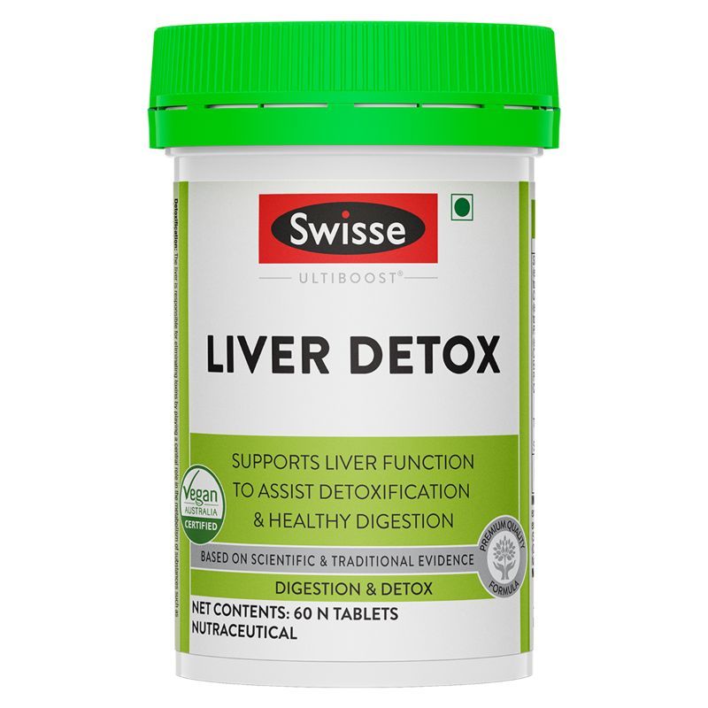 Swisse Liver Detox Supplement for Complete Liver Support, Cleansing & Detox