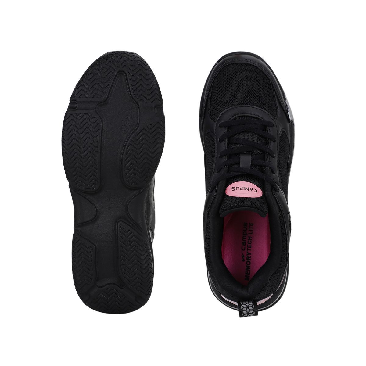 Buy Campus Dazel Black Running Shoes Online