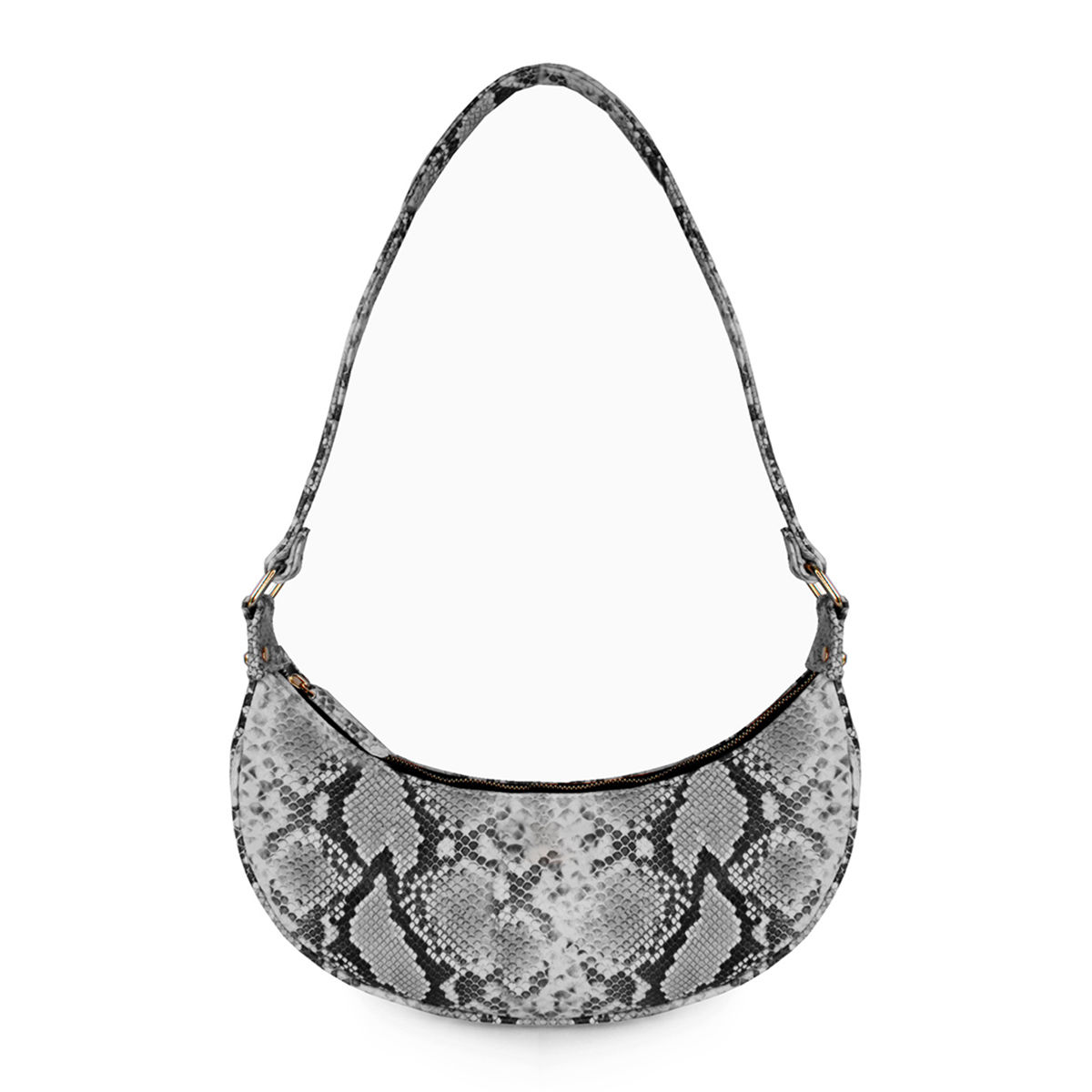 Grey snake print on sale bag