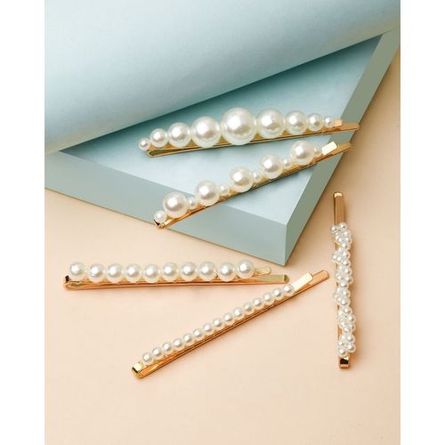 Toniq Stylish Set Of 5 Pearl Hair Clips, Pins For Women: Buy Toniq Stylish  Set Of 5 Pearl Hair Clips, Pins For Women Online at Best Price in India |  Nykaa