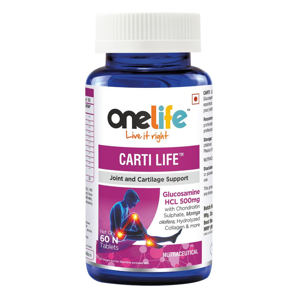 Onelife Carti Life Arthritis (Joint Support Supplement) 60 Tablets