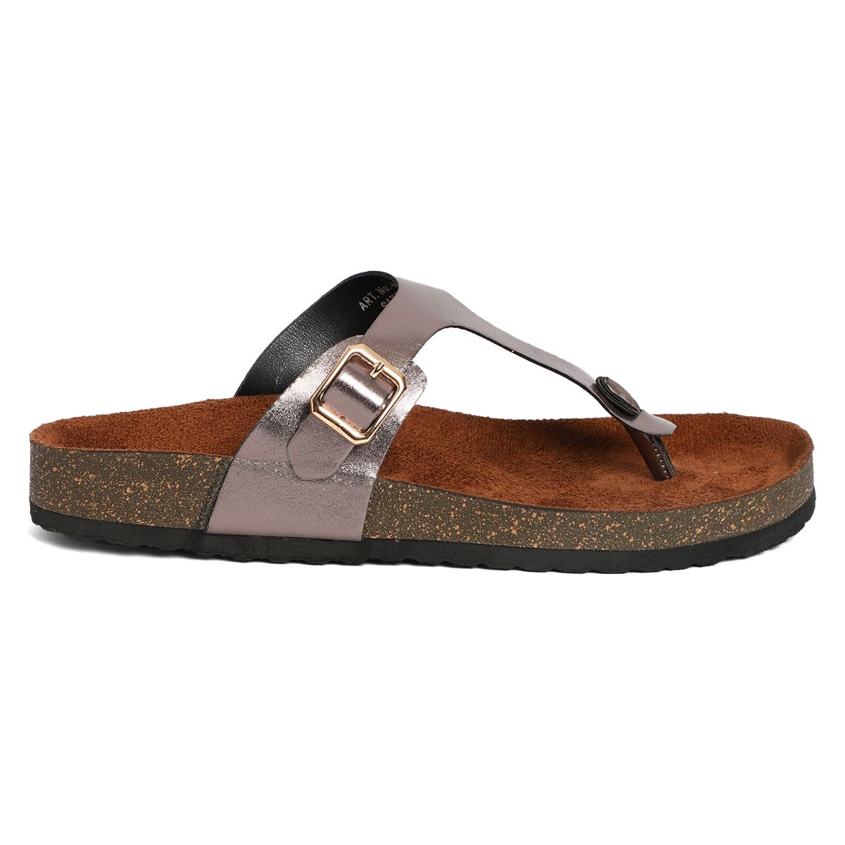 Buy MOZAFIA Womens Compass Bronze Sandals Online