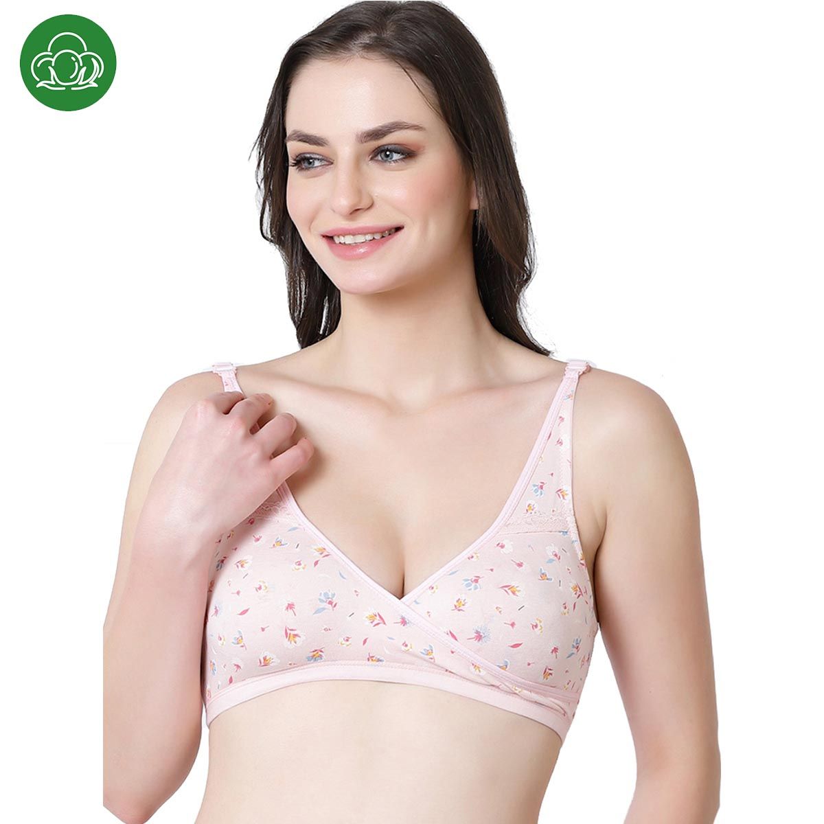 Buy Inner Sense Organic Cotton Antimicrobial Sleeping Bra Online