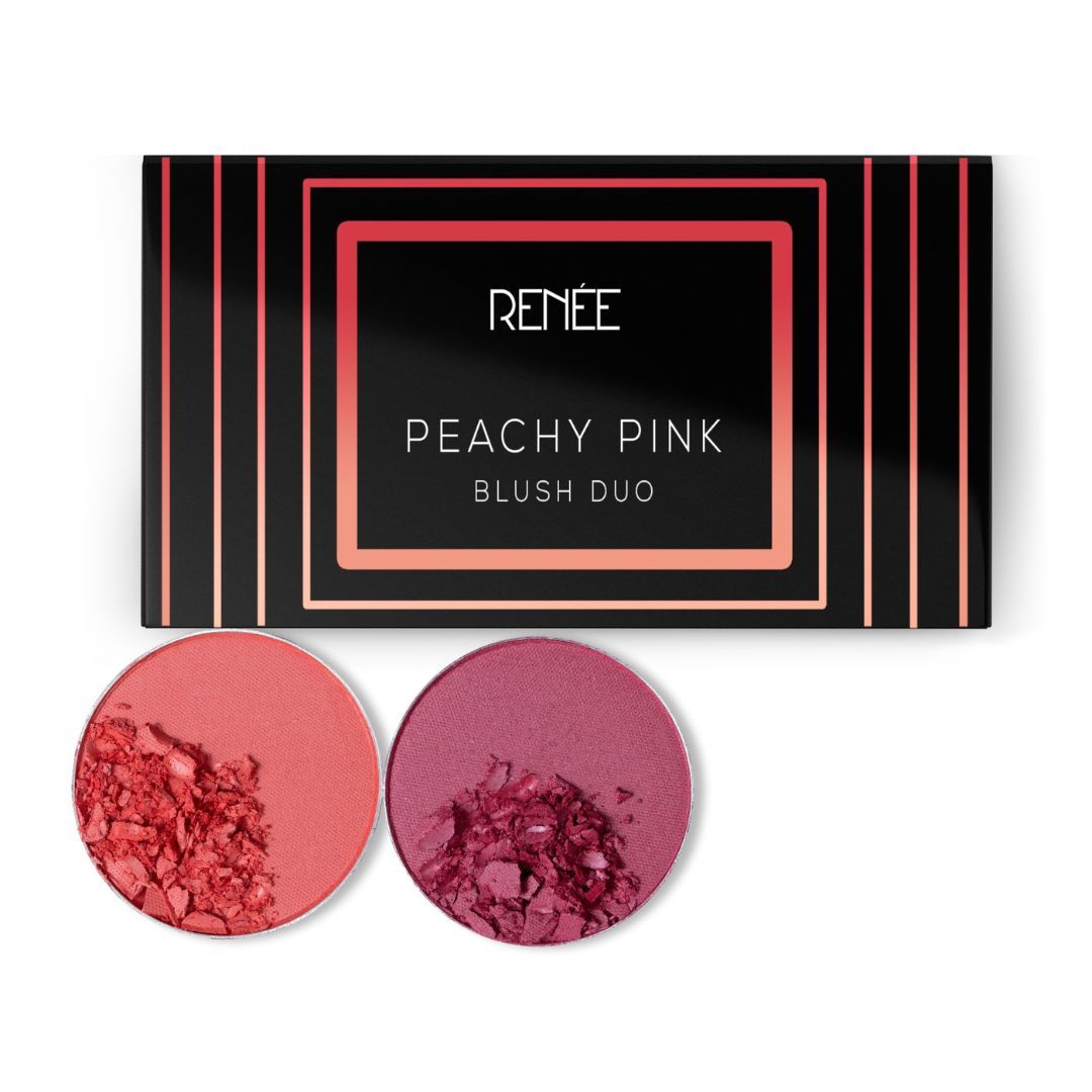Renee Cosmetics Peachy Pink Blush Duo