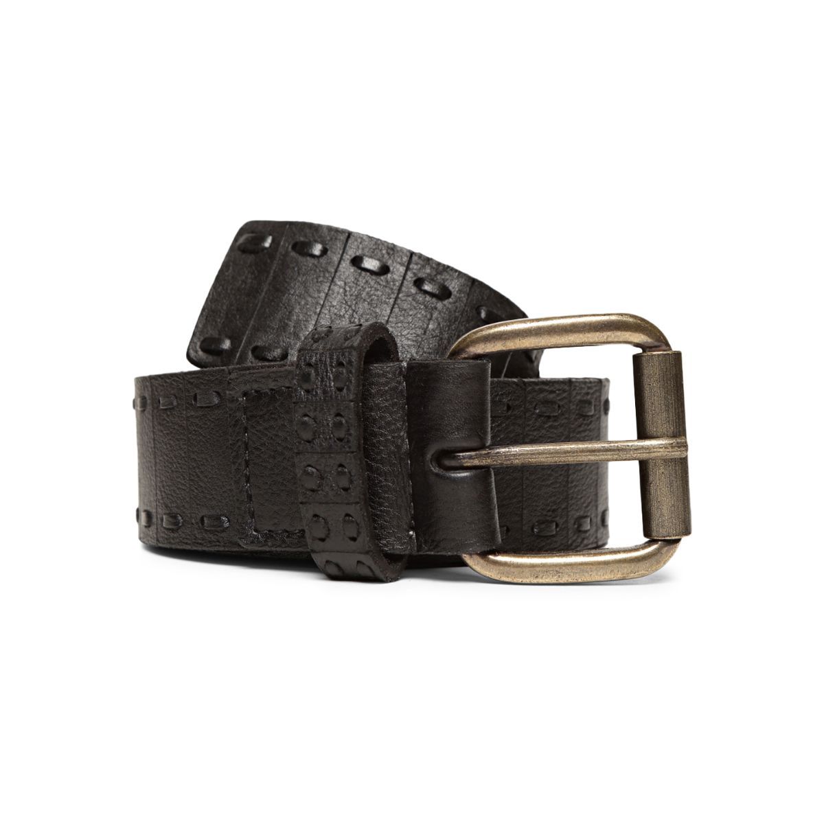NULLUS leather Intertwined Belt skit NULLUS leather Intertwined