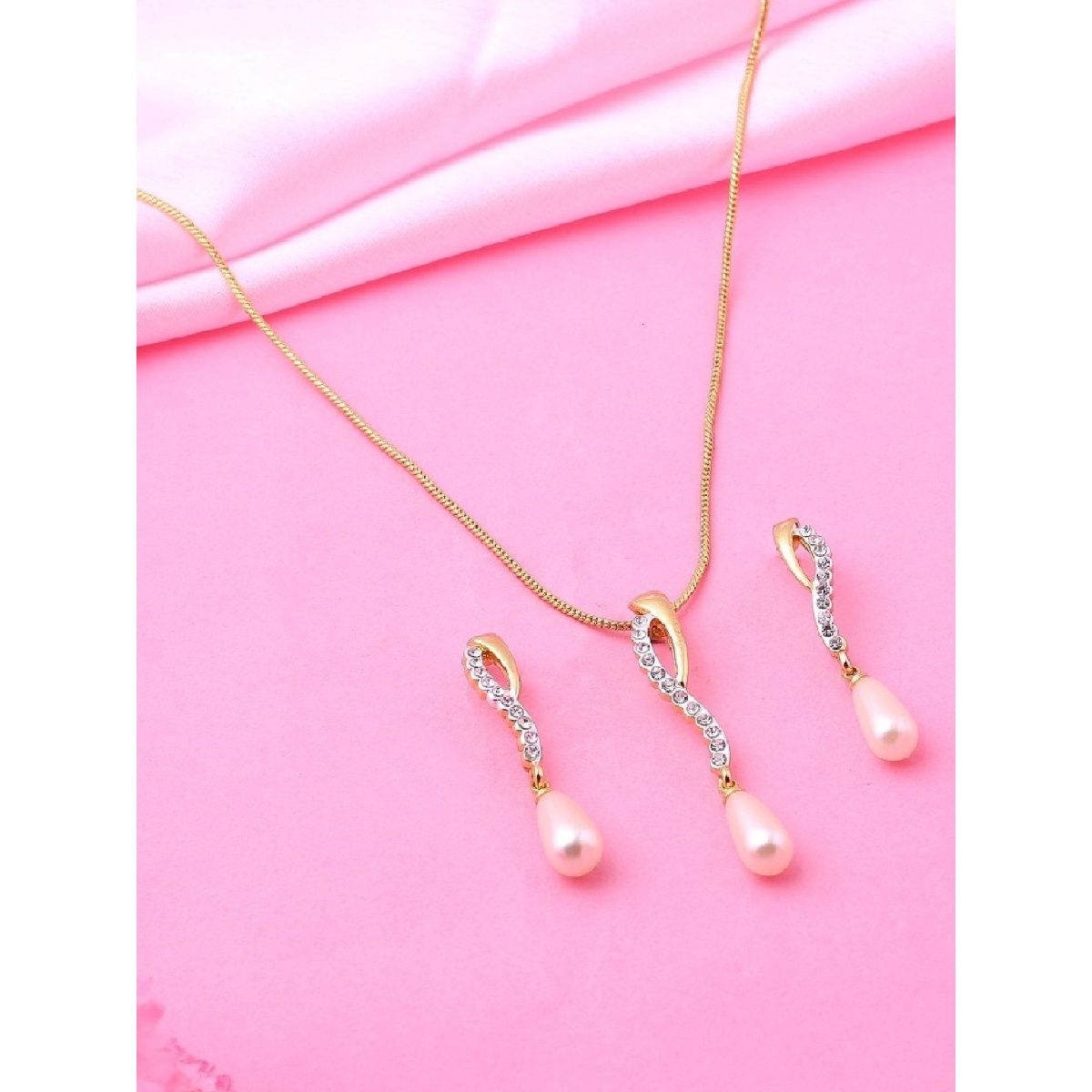 Pearl drop necklace – Jennifer Engel Designs