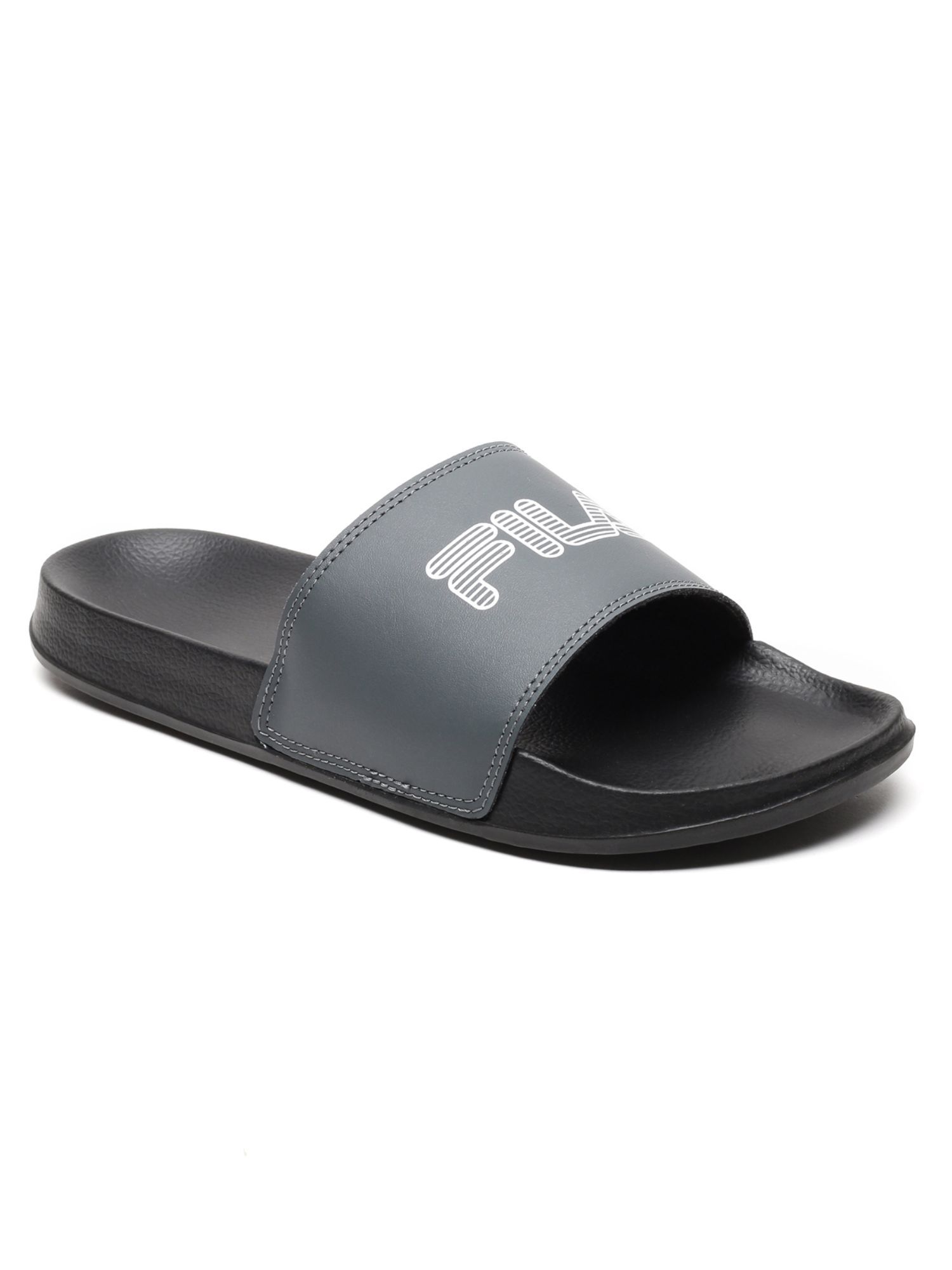 Buy Fila Flik Mens Grey Sliders Online