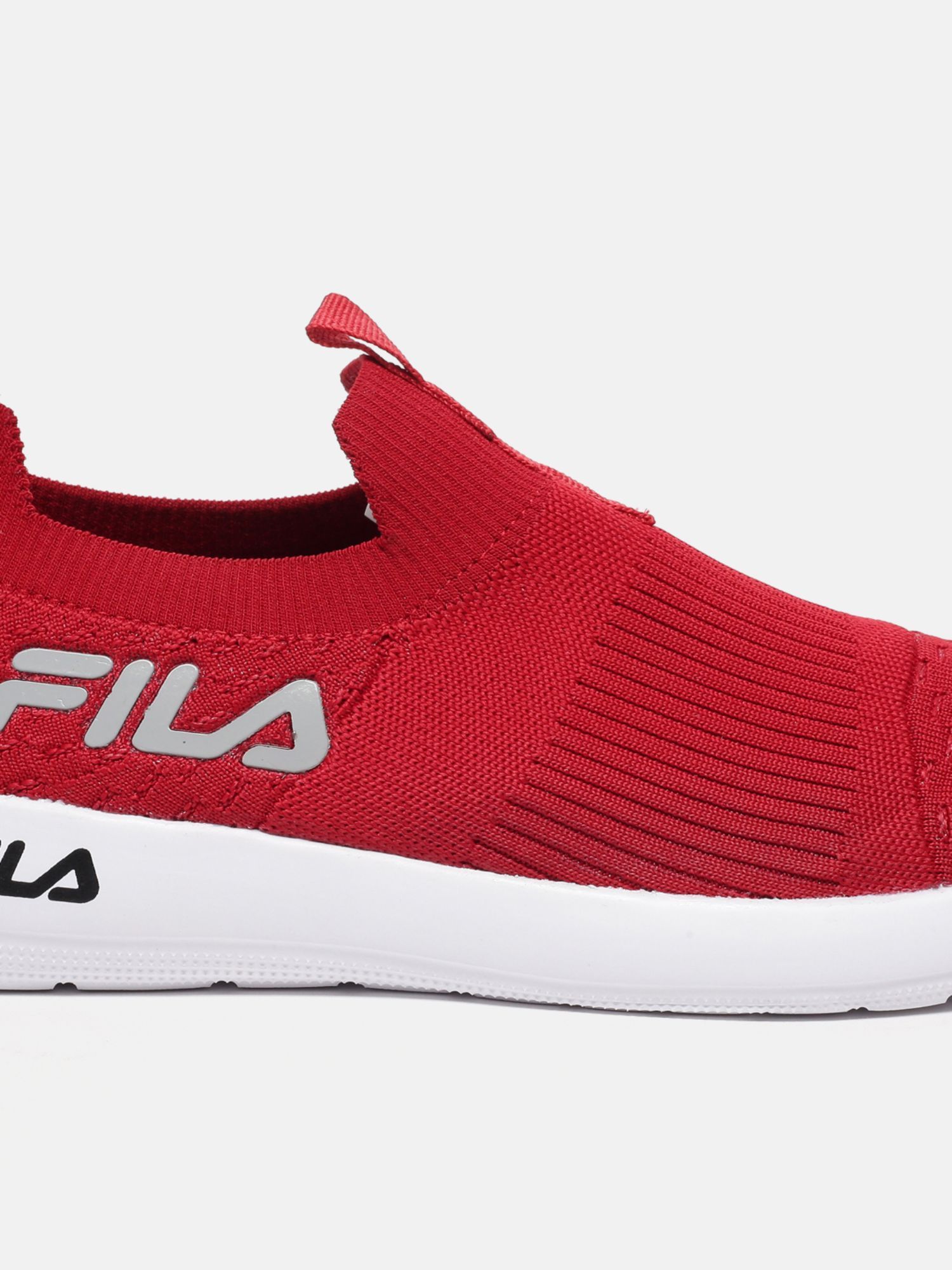 All red fila shoes store