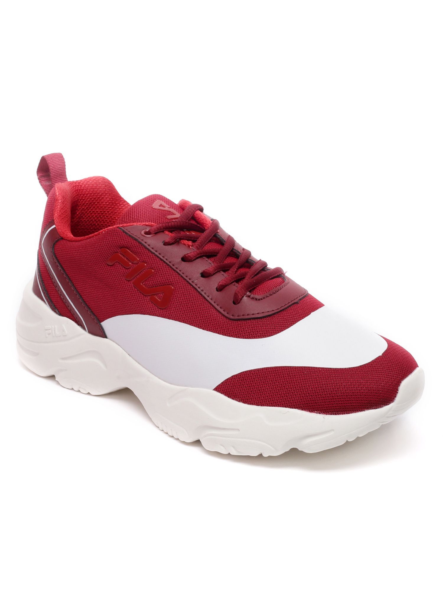 Fila running shoes outlet red