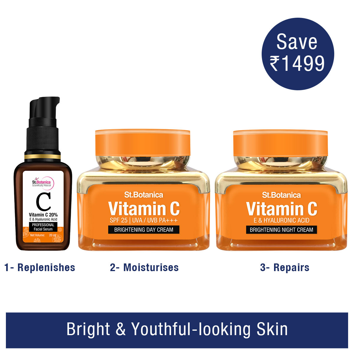 st botanica vitamin c brightening day cream