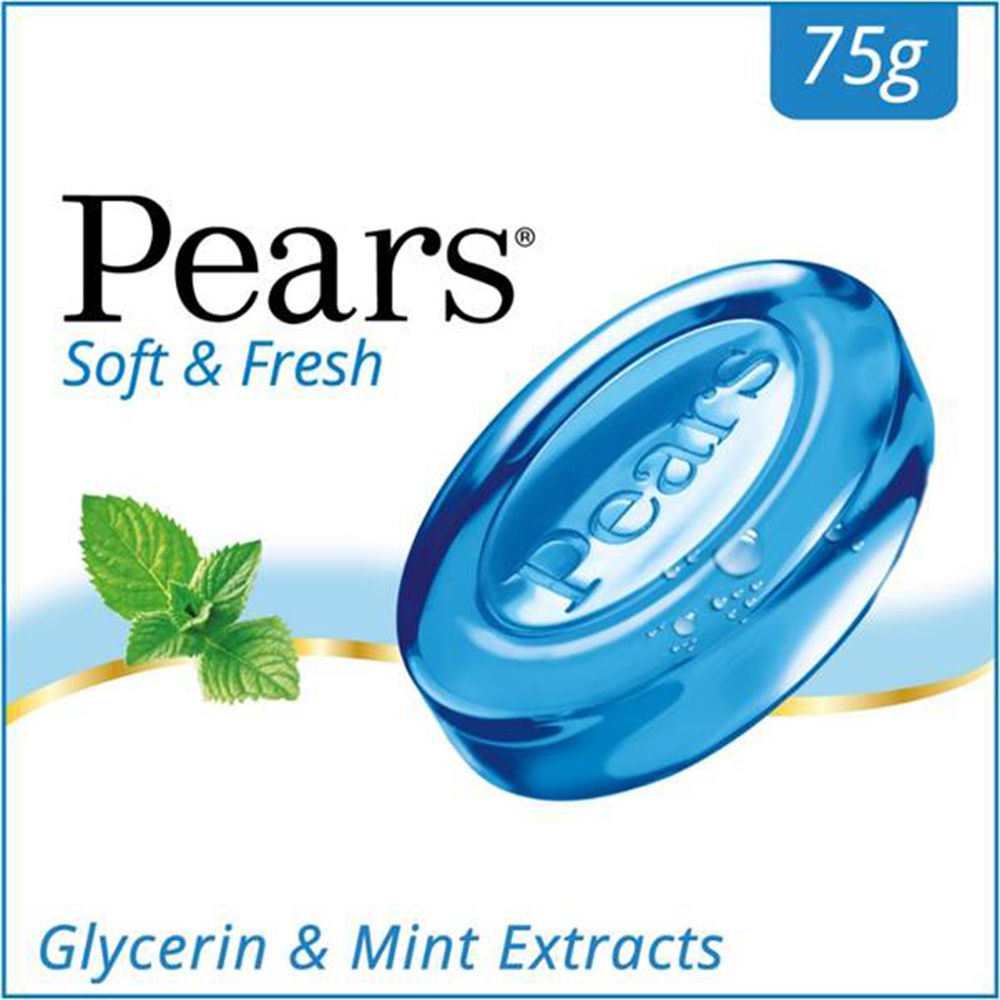 Pears Soft & Fresh Soap Bar ( 33% Extra)