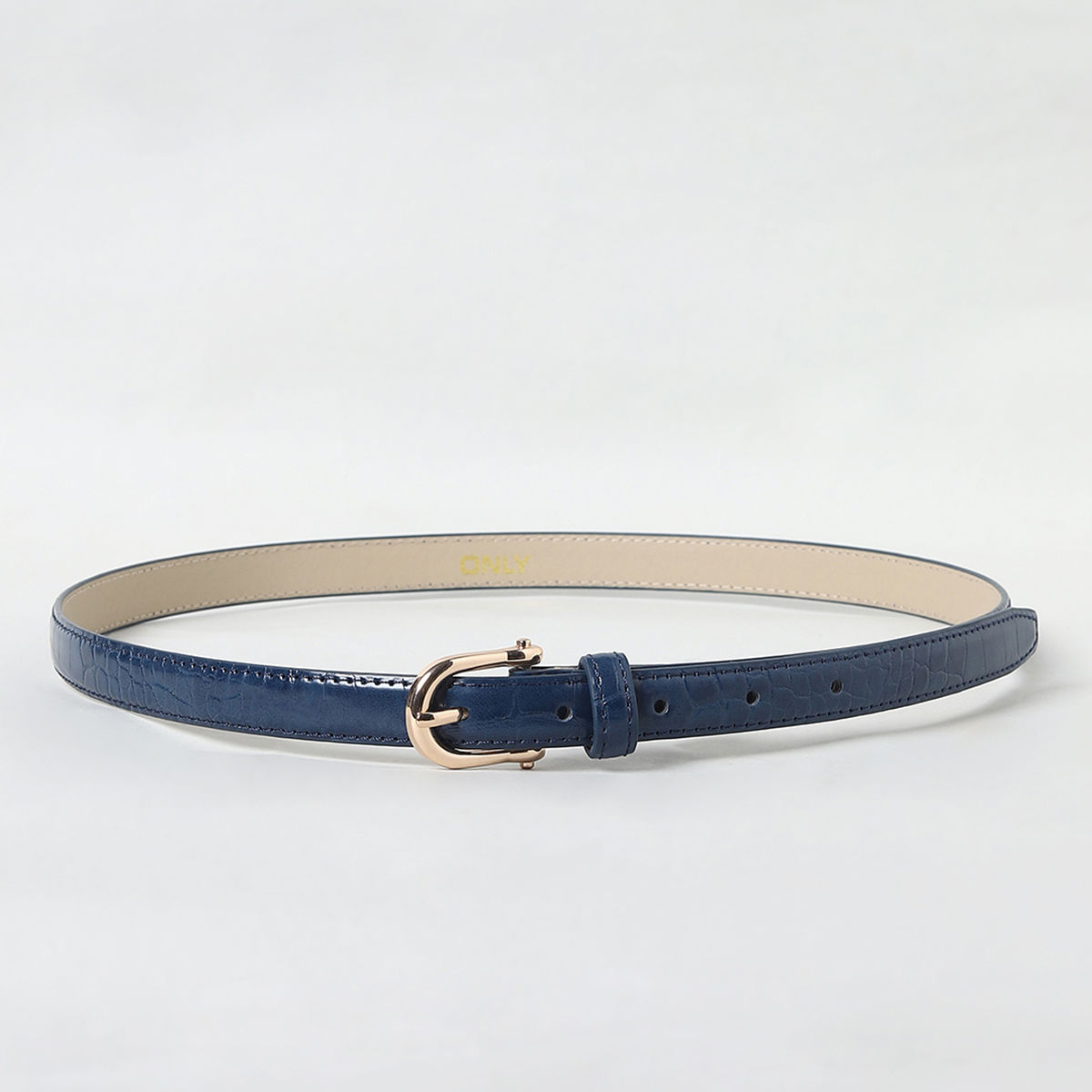 Borbonese Blue Polyvinyl Women's Belt