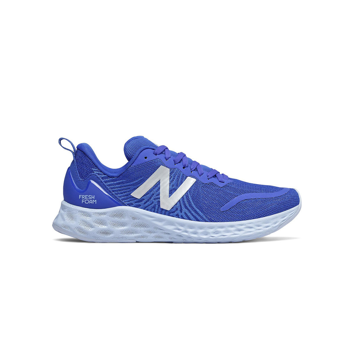 new balance running tempo trainers in blue