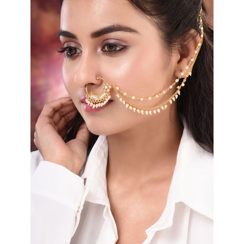 New Mini Nath Designs Design Gold Nose Nathiya Jewellery Nathiya