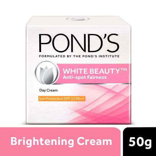 Ponds White Beauty Anti Spot Fairness Day Cream Spf 15 Pa Buy Ponds White Beauty Anti Spot Fairness Day Cream Spf 15 Pa Online At Best Price In India Nykaaman This is a spotless fairness cream, it's really light and creamy in texture, it is not a heavy foundation at all, it makes your skin glow and makes it look neat, i love the flowery scent of it, the. ponds white beauty anti spot fairness day cream spf 15 pa
