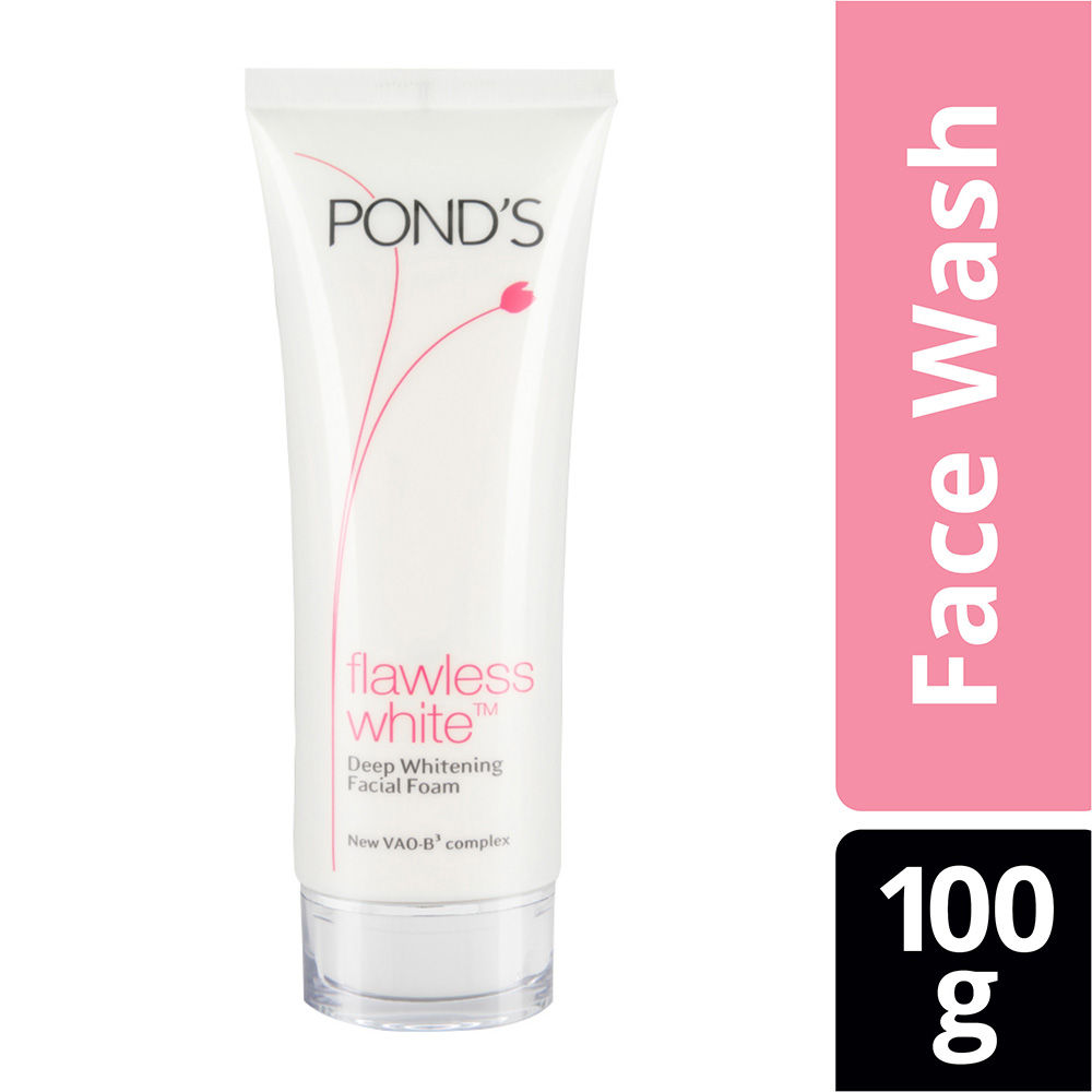 ponds foam face wash