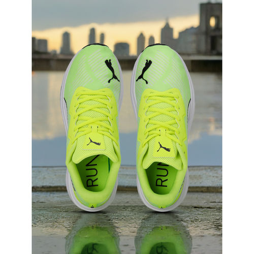 Puma Aviator Profoam Sky Unisex Green Running Shoes