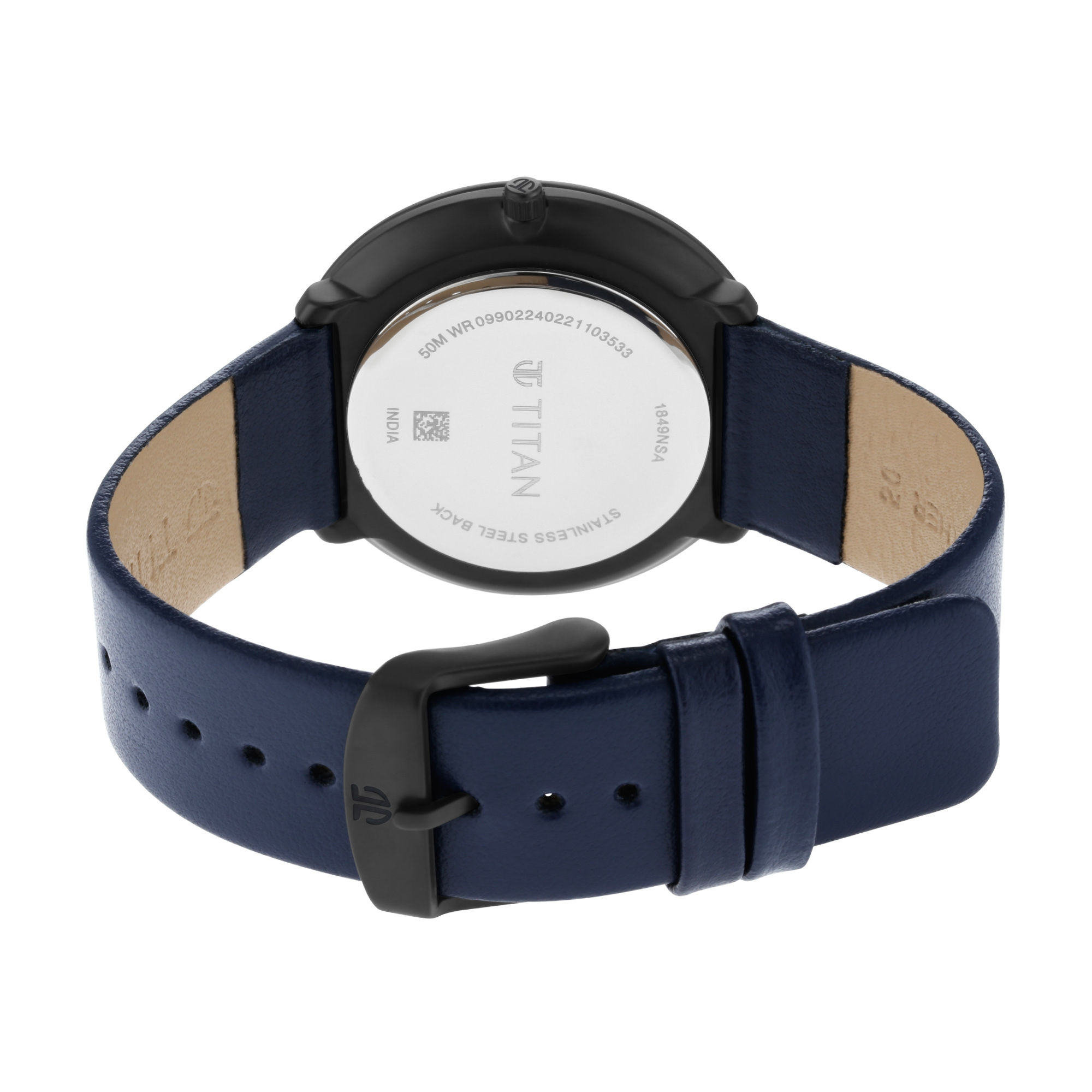 Titan Minimals 1849Nl01 White Dial Analog Watch For Men: Buy Titan ...