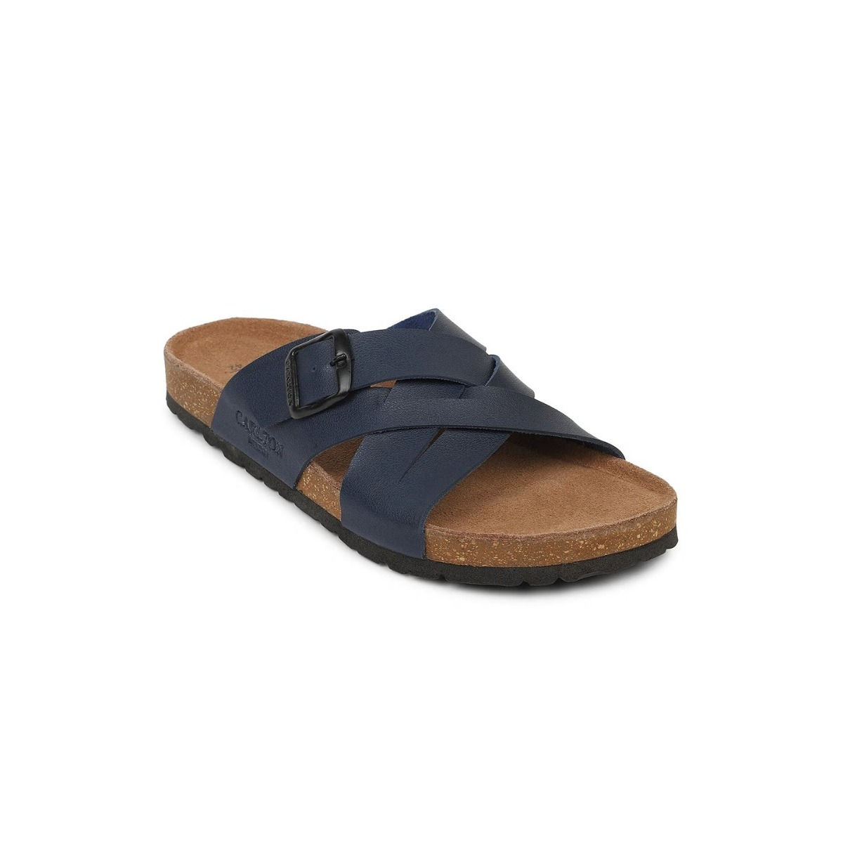 Buy Carlton London Men Black Solid Sliders - Flip Flops for Men 15223374 |  Myntra