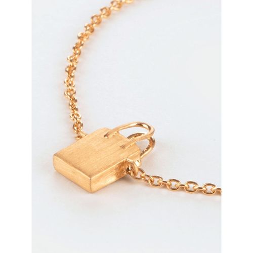 Buy SHAYA BY CARATLANE The Shopaholic Bag Charm Necklace