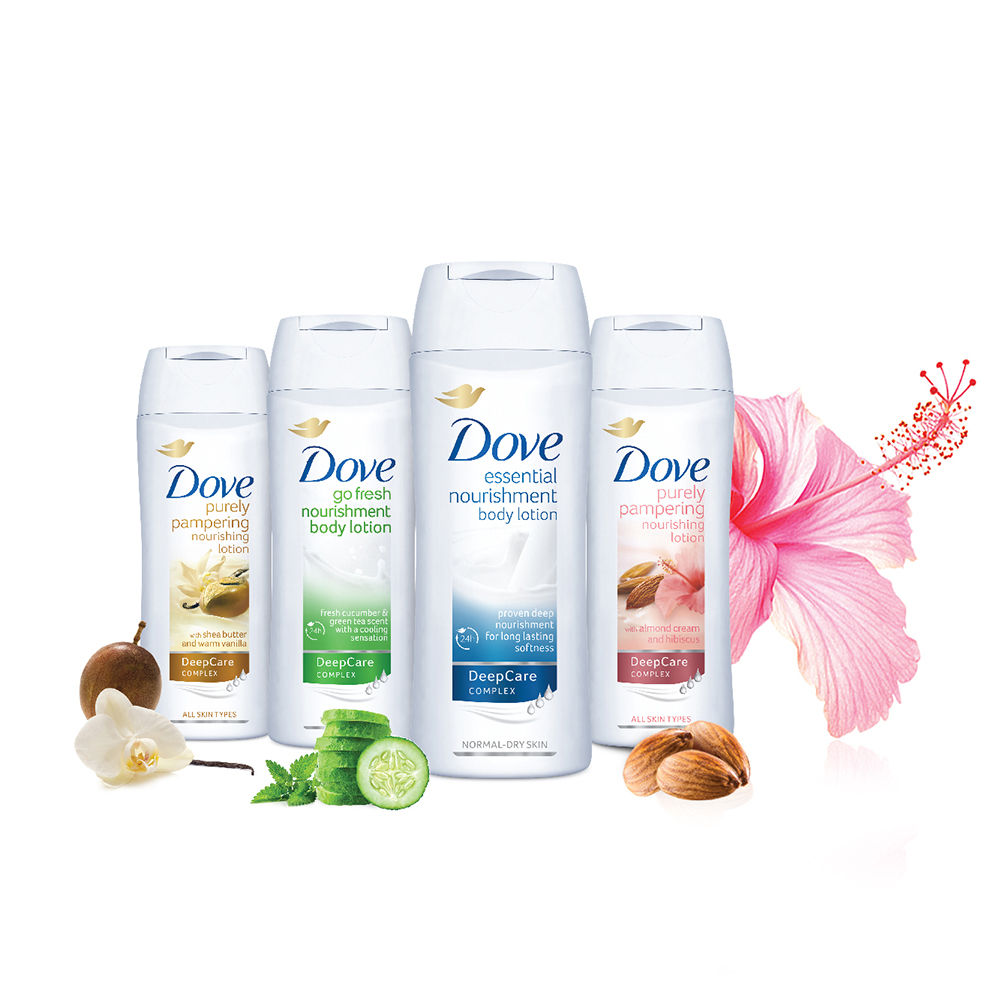dove essential body lotion