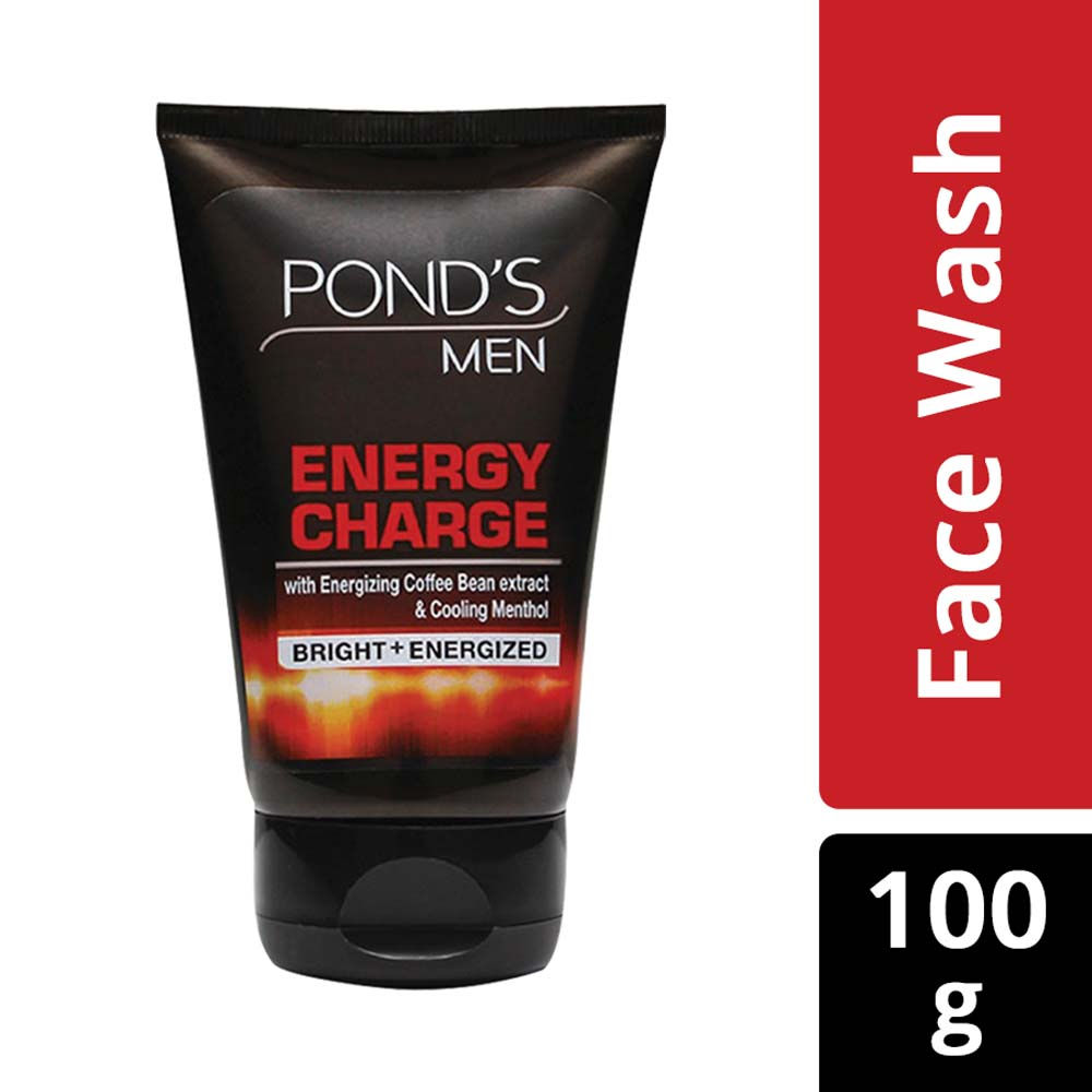 ponds energy bright face wash