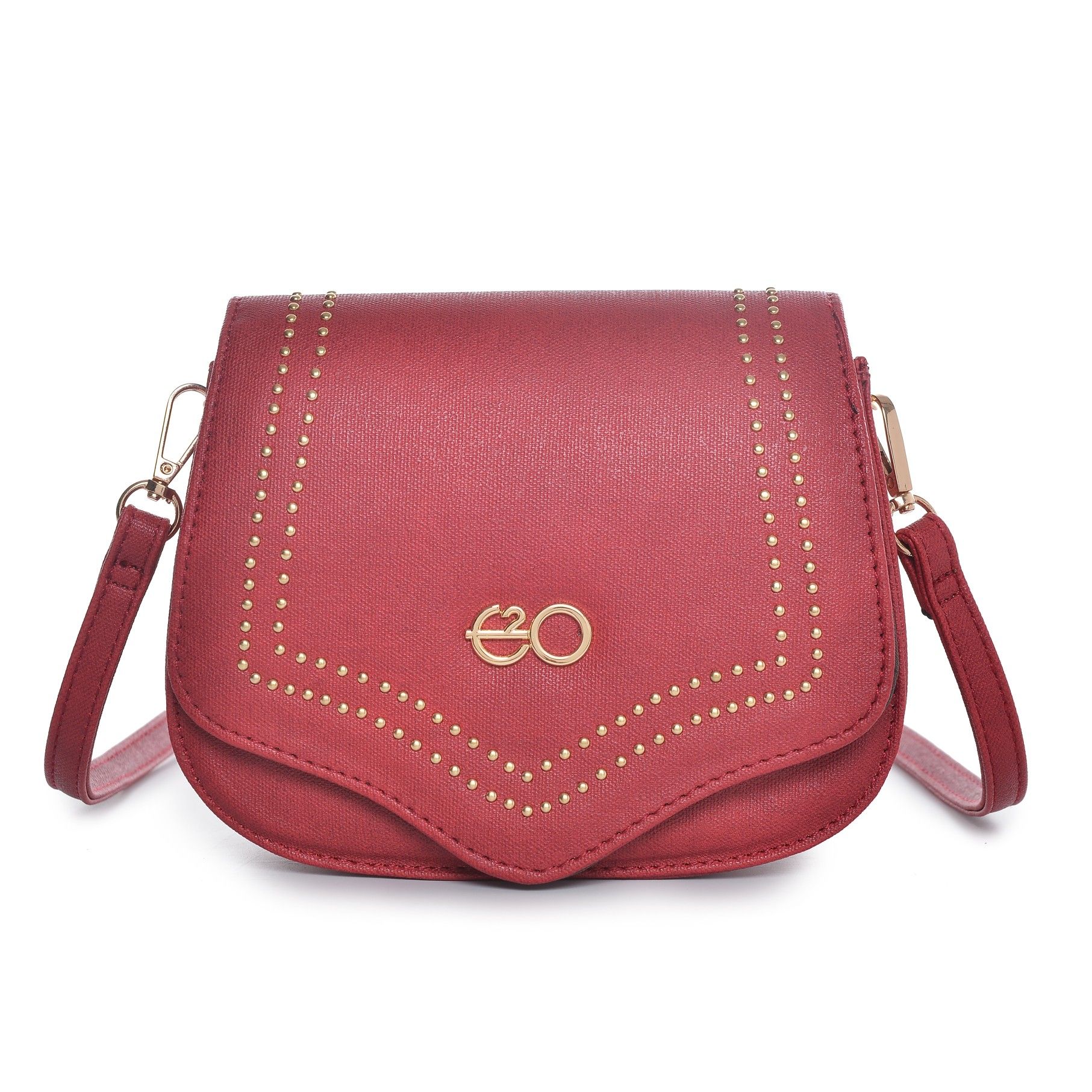 Buy E2O Fashion Red Sling Bag Online